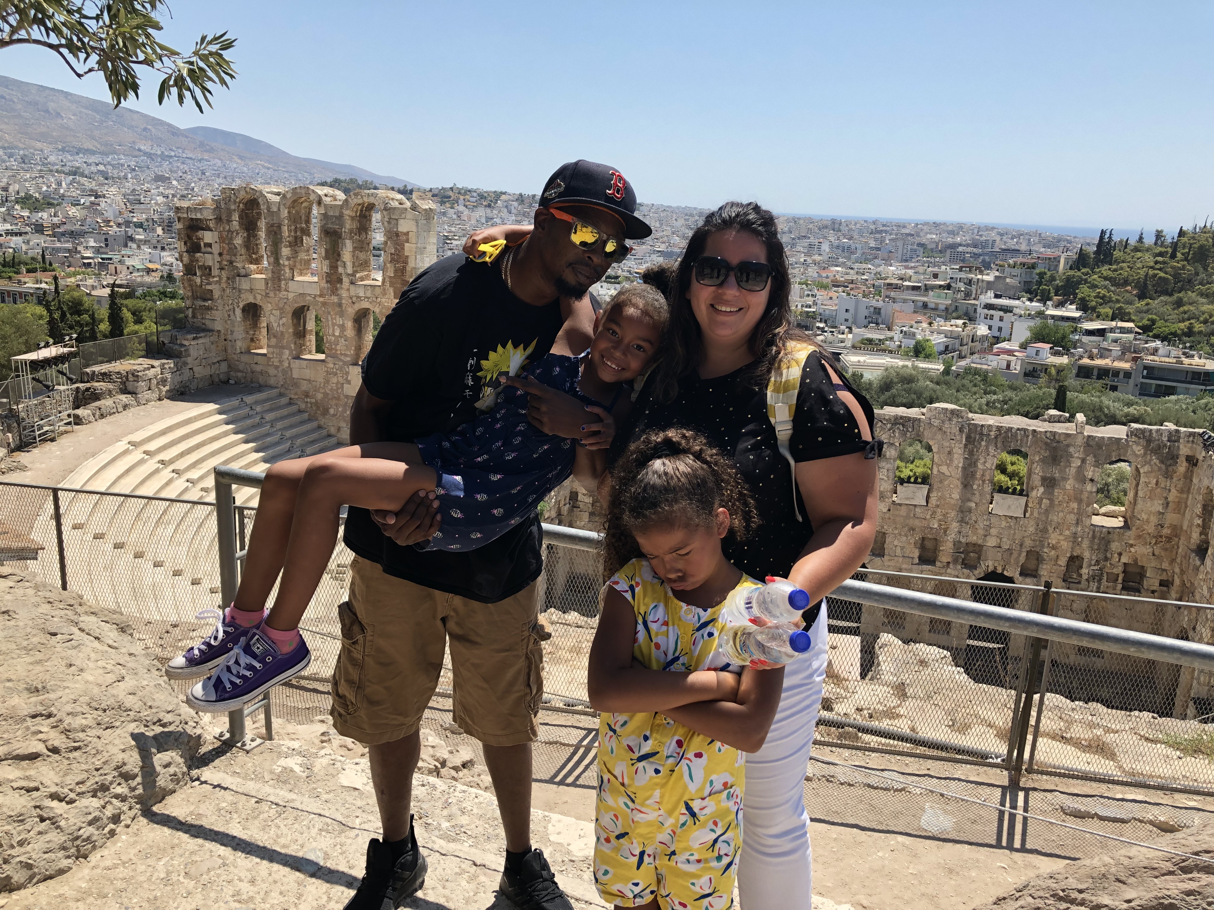 James Family at the Parthenon